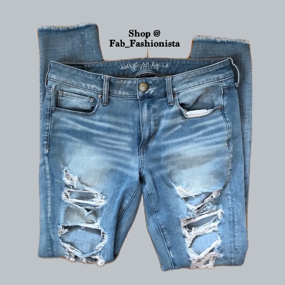 American Eagle Outfitters Denim - American Eagle Distressed Jegging Jeans